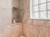 Bennington project - Little City rambler - master shower bench and niche