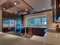Henry project's kitchen after remodeling with fridge and range