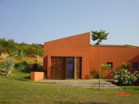 close up details on southern exterior - Costa Brava Project - Ballard & Mensua 