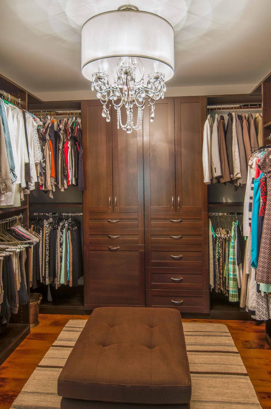 Bennington project - Little City rambler - master closet