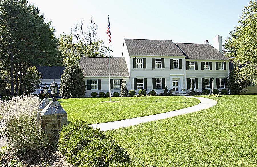 Front left elevation of the Cripplegate home