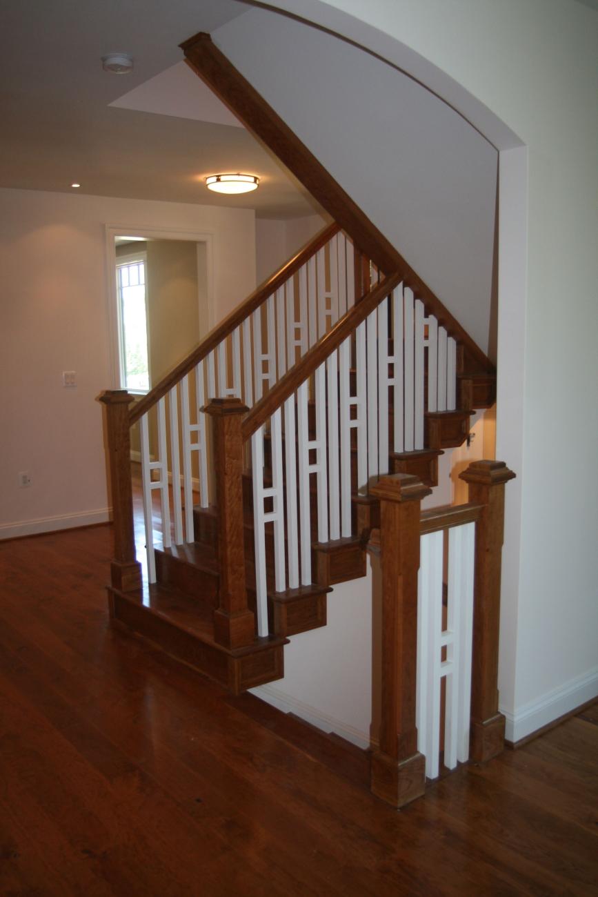 staircase details - McLean renovation - Smith project